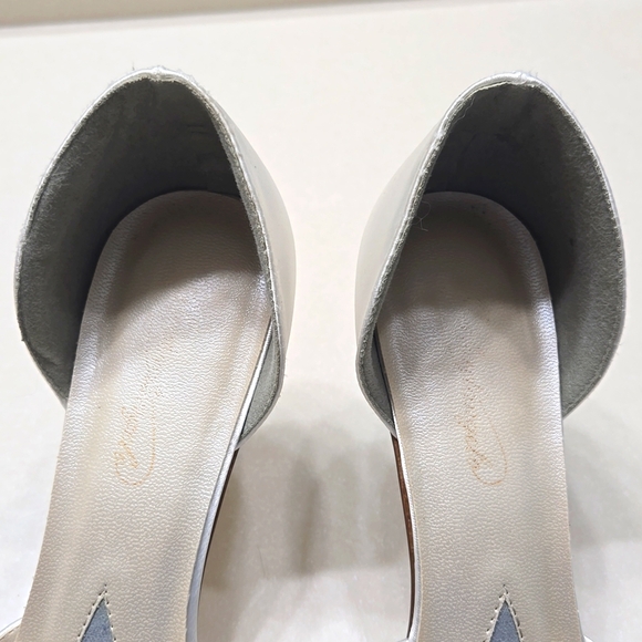 Michaelangelo sz 8.5 white heels - Picture 4 of 13